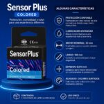 Preservativos Sensor Plus Látex Lubricados - Variantes para Sensaciones - Imagen 6