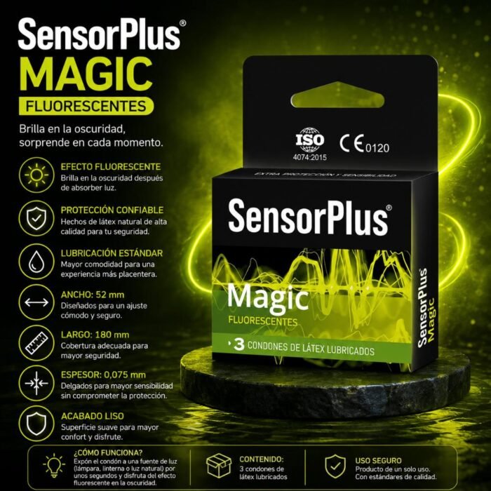 Preservativos Sensor Plus Látex Lubricados - Variantes para Sensaciones - Imagen 8