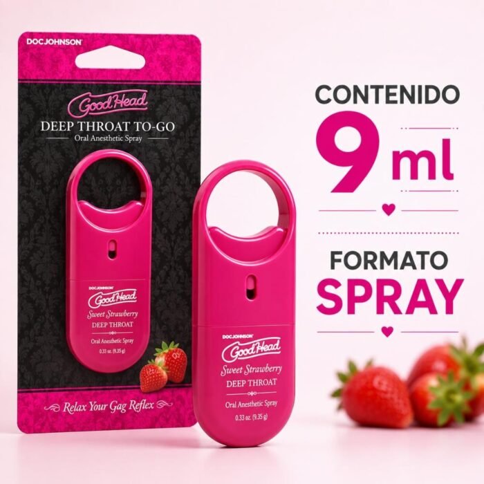 Spray Oral Sabor Frutilla - Refrescante y Sin Azúcar 9 ml - Imagen 6