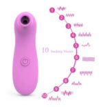 Succionador Clitoris 10 Modos - Estimulación Ergonómica y Silenciosa - Imagen 3