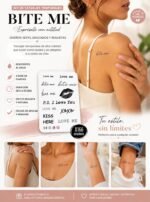 Tatuajes Temporales Resistentes al Agua - Efecto Realista y Natural - Imagen 5