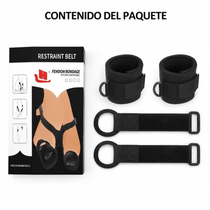 Amnientos ajustables para muñecas y muslos - Diseño ergonómico y cómodo - Imagen 2