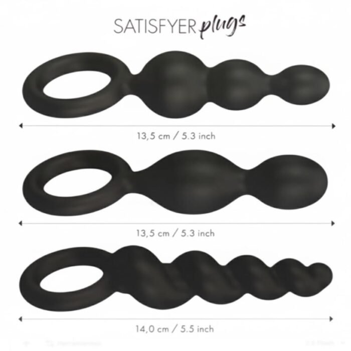 Plugs Anales Silicona Ergonómicos - Confort y Placer Diversificado - Imagen 3