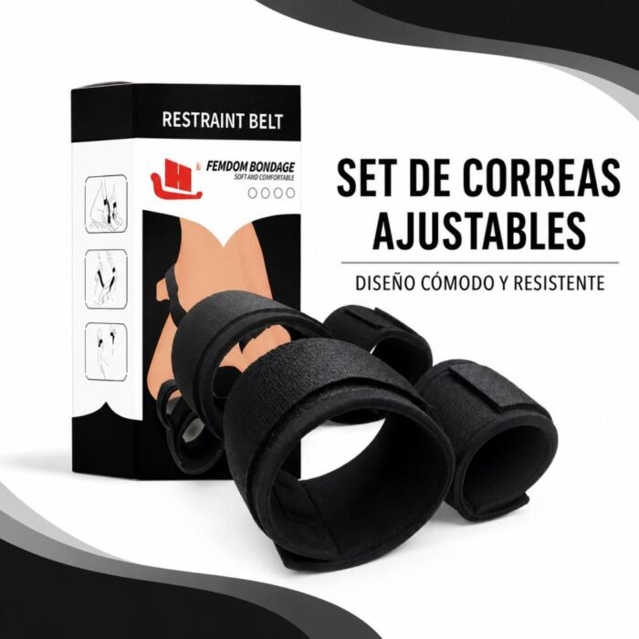 Amnientos ajustables para muñecas y muslos - Diseño ergonómico y cómodo - Imagen 3