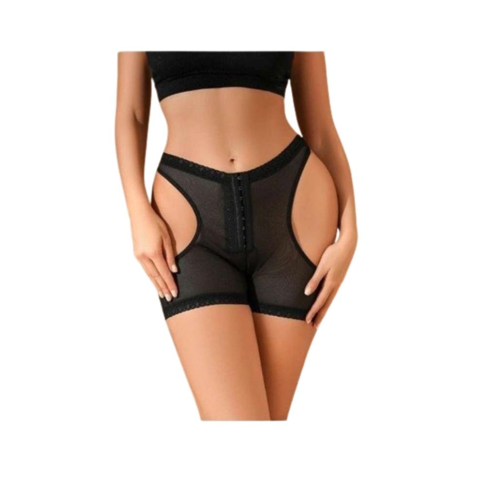 standard_resolution-3337.jpg Short Faja Abdomen Realce Gluteos - Malla con Abertura Lateral - Imagen 1