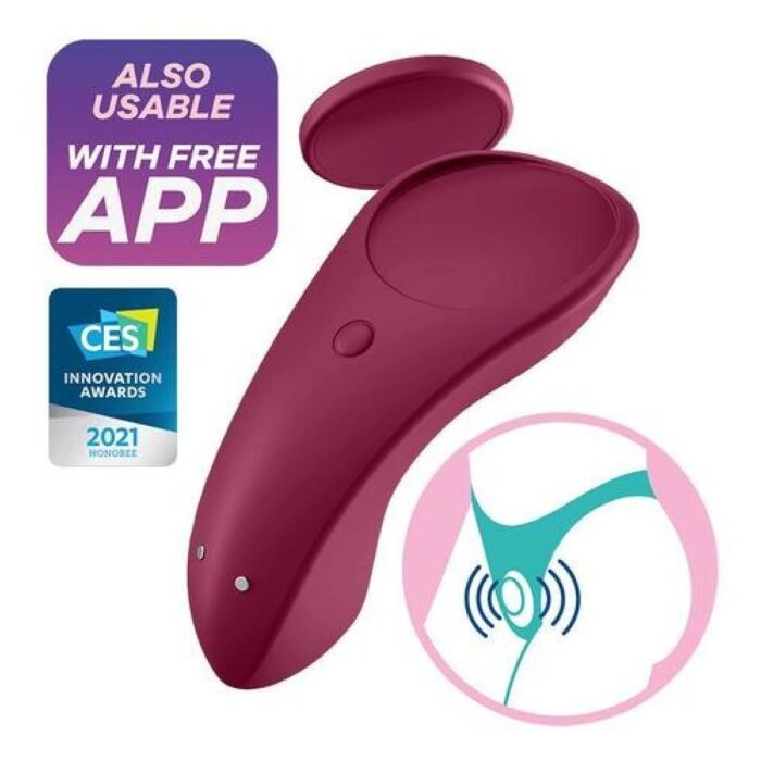 Vibrador Estimulador Pantys Control Remoto - Diseño Ergonómico y App - Imagen 7