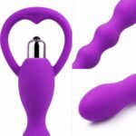 Vibrador Anal Silicona Próstata - Intensidad Potente y Diseño Ergonómico - Imagen 3