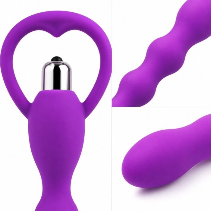 Vibrador Anal Silicona Próstata - Intensidad Potente y Diseño Ergonómico - Imagen 3