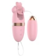 Vibrador doble con huevo LILO - Doble estimulación y succión placentera
