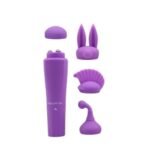 Vibrador Cabezal Intercambiable Suave - Estimulación Versátil y Lujosa - Imagen 2