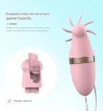 Vibrador doble con huevo LILO - Doble estimulación y succión placentera - Imagen 5
