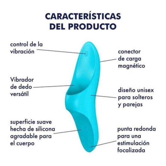 Vibrador Estimulador Satisfyer Resistente Agua - 11 Modos de Vibración - Imagen 9