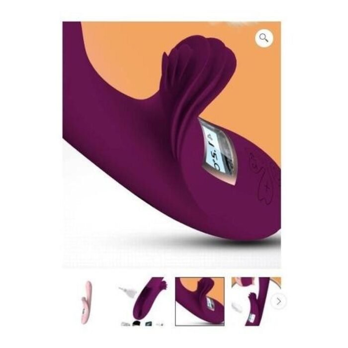 Vibrador Premium Calefacción USB - Doble Estimulación y 10 Modos - Imagen 5