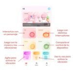 Huevo Vibrador Inteligente Control App Recargable 10 Modos - Imagen 3