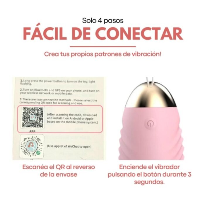 Huevo Vibrador Inteligente Control App Recargable 10 Modos - Imagen 7