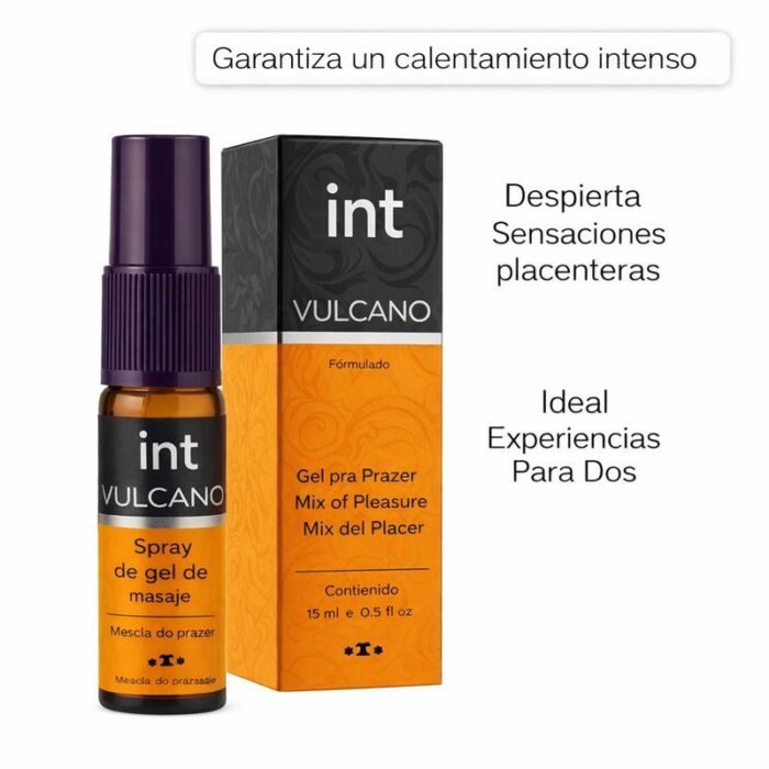 Gel Estimulante Vulcano Intt 17ml - Sensación de Calor Intenso - Imagen 4