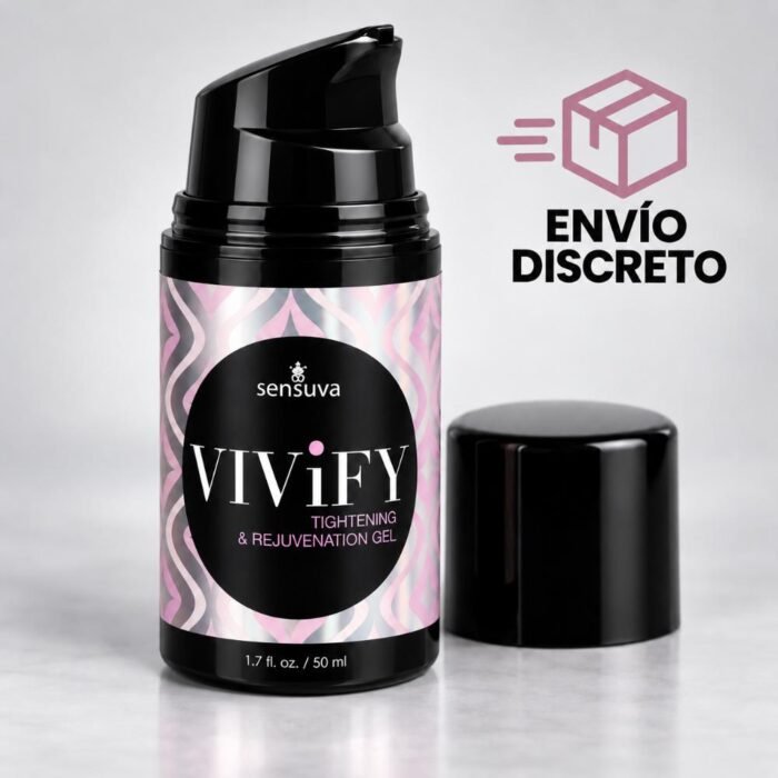 Gel Íntimo Reafirmante Sensuva Vivify - Fórmula Ligera 50 ml - Imagen 2