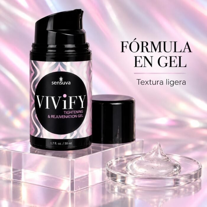 Gel Íntimo Reafirmante Sensuva Vivify - Fórmula Ligera 50 ml - Imagen 7