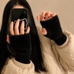 Guantes suaves  de invierno sin dedos medio dedo esponjoso - Imagen 13