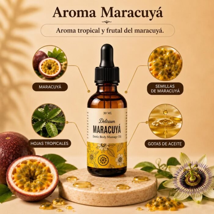 Aceites de masajes eroticos para parejas Delirium 30ml - Imagen 3