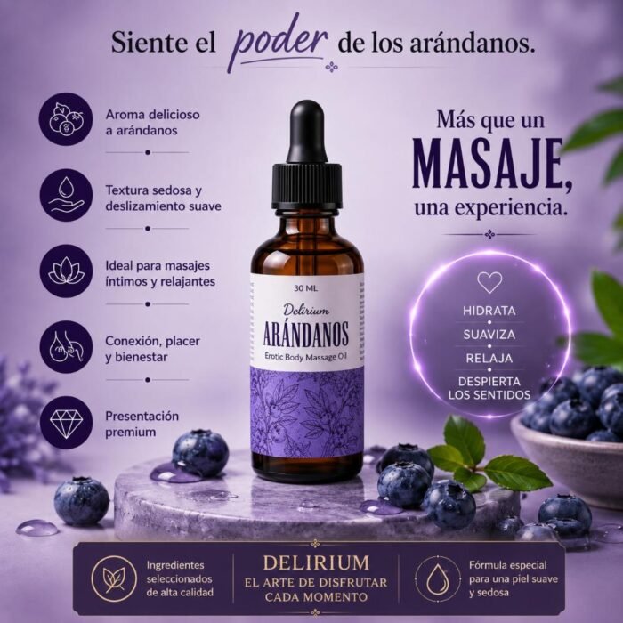 Aceites de masajes eroticos para parejas Delirium 30ml - Imagen 27