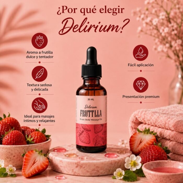 Aceites de masajes eroticos para parejas Delirium 30ml - Imagen 29