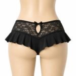 Colaless Tanga Sexy Con Abertura De Encaje Y Volados - Imagen 2
